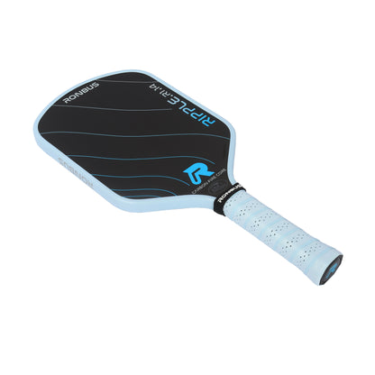 Ronbus Ripple R1.14 paddle with Gen4 3D carbon fiber grid infused EVA core and textured Toray T700 carbon fiber surface.