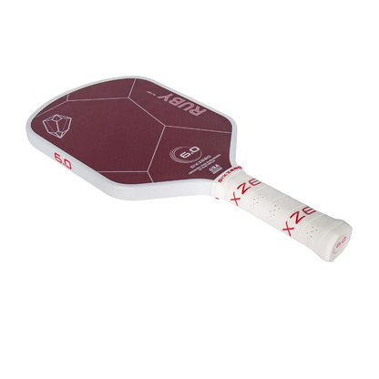 Six Zero Ruby Pickleball Paddle with groundbreaking technology for exceptional control and unbeatable spin