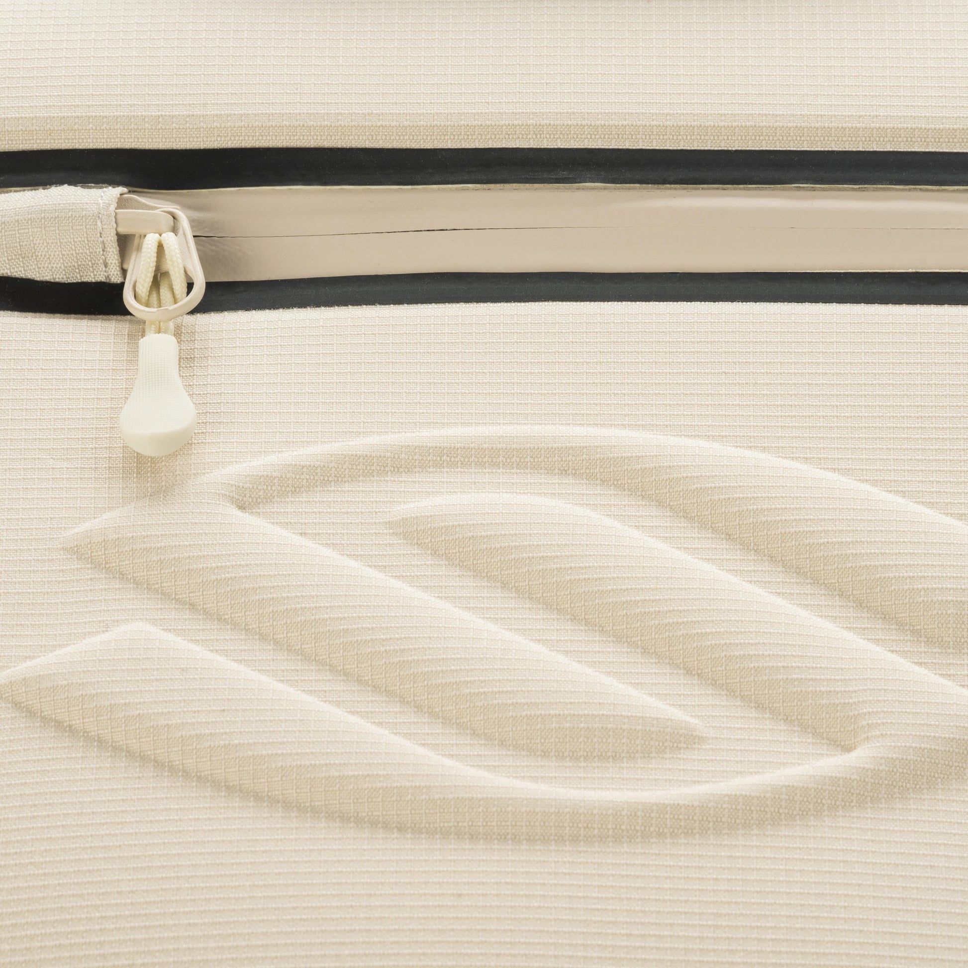 Close-up of Selkirk Pro Line Team Bag showing logo and zipper detail for pickleball backpack.