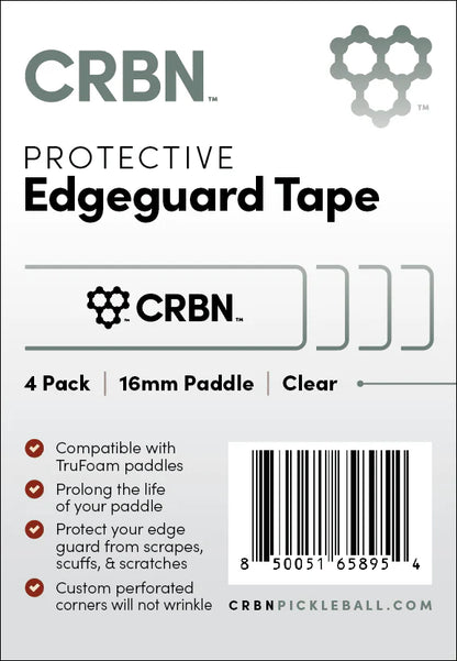 CRBN Protective Edge Guard Tape | Clear | 4 Pack