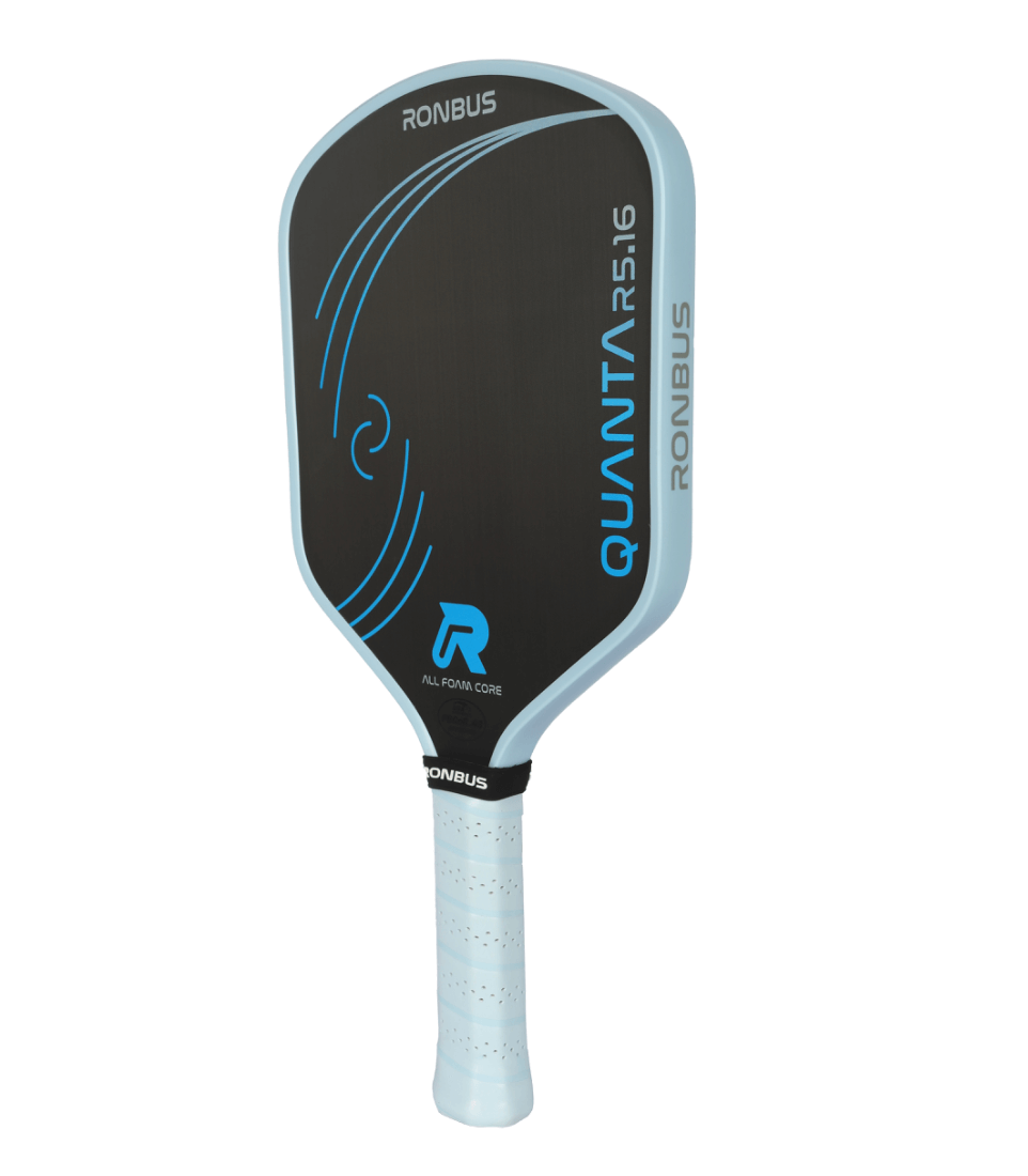 Ronbus Quanta R5.16 paddle featuring lightweight EPP foam core and EVA+TPE elastomer for enhanced power and stability.