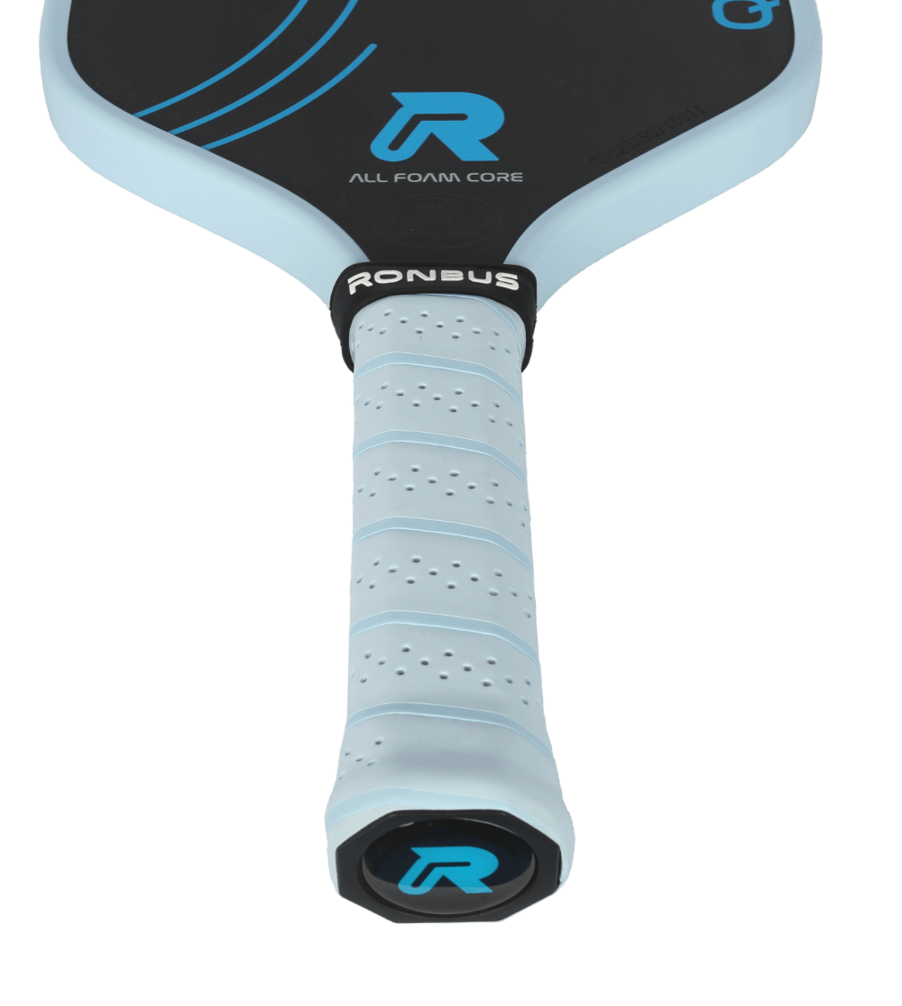 Ronbus Quanta R1.16 paddle with all foam core technology and ergonomic grip for enhanced performance.