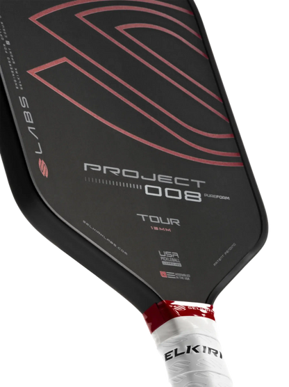 Selkirk LABS Project 008 13mm Tour pickleball paddle showcasing high-density PureFoam core technology.