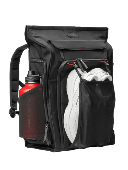 Selkirk Pro Line 2.0 Tour Pickleball Backpack (35L) with shoe compartment and water bottle holder.