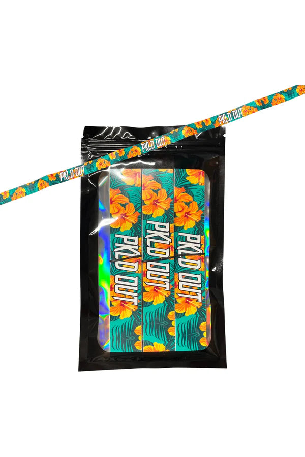 PKLDOUT Paddle Edge Tape with floral design packaging, sold per piece, shown in a pack of three, for paddle protection.