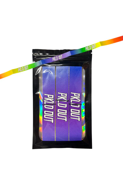 PKLDOUT Paddle Edge Tape in holographic packaging, showcasing colorful, protective tape for paddles, sold per piece.