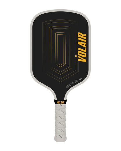 Volair SHIFT EL Pickleball Paddle - 14mm with a sleek black design and textured grip.