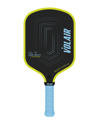 Volair SHIFT HYB Pickleball Paddle 14mm – Dylan Fraizer signature paddle displayed on a white background.