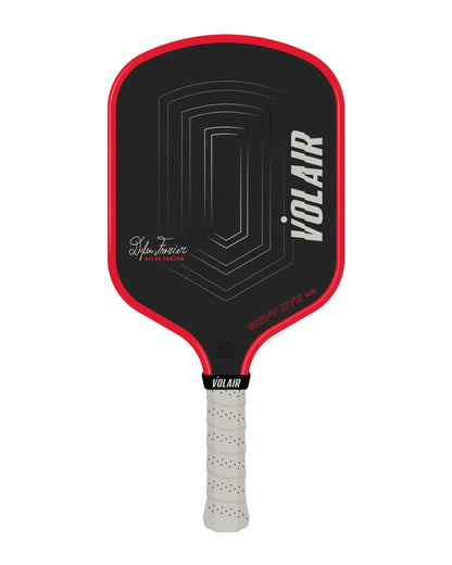 Volair SHIFT HYB Pickleball Paddle 14mm – Dylan Fraizer signature paddle featuring a vibrant black and red design.