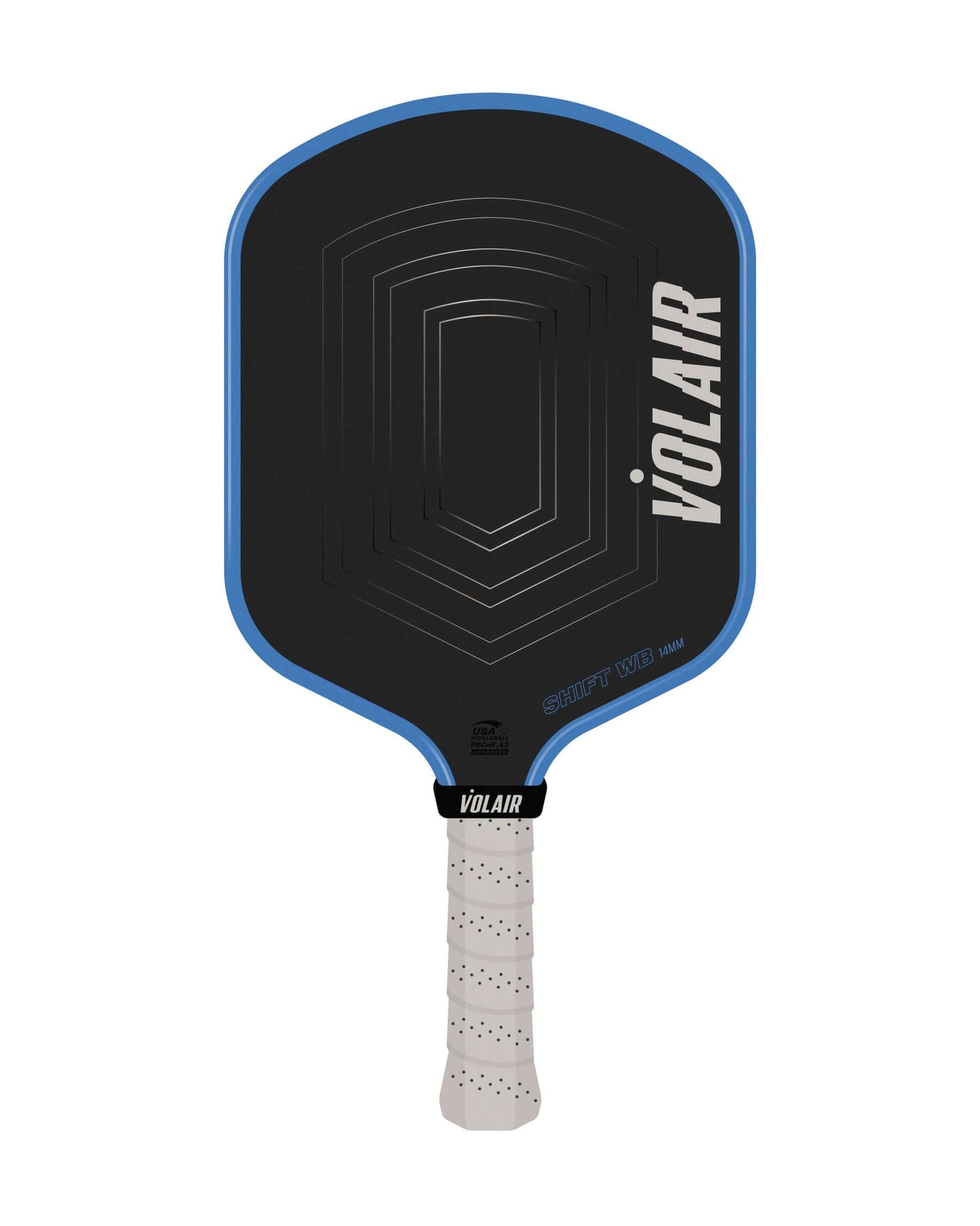 Volair SHIFT WB Pickleball Paddle - 14mm with modern design and textured grip.