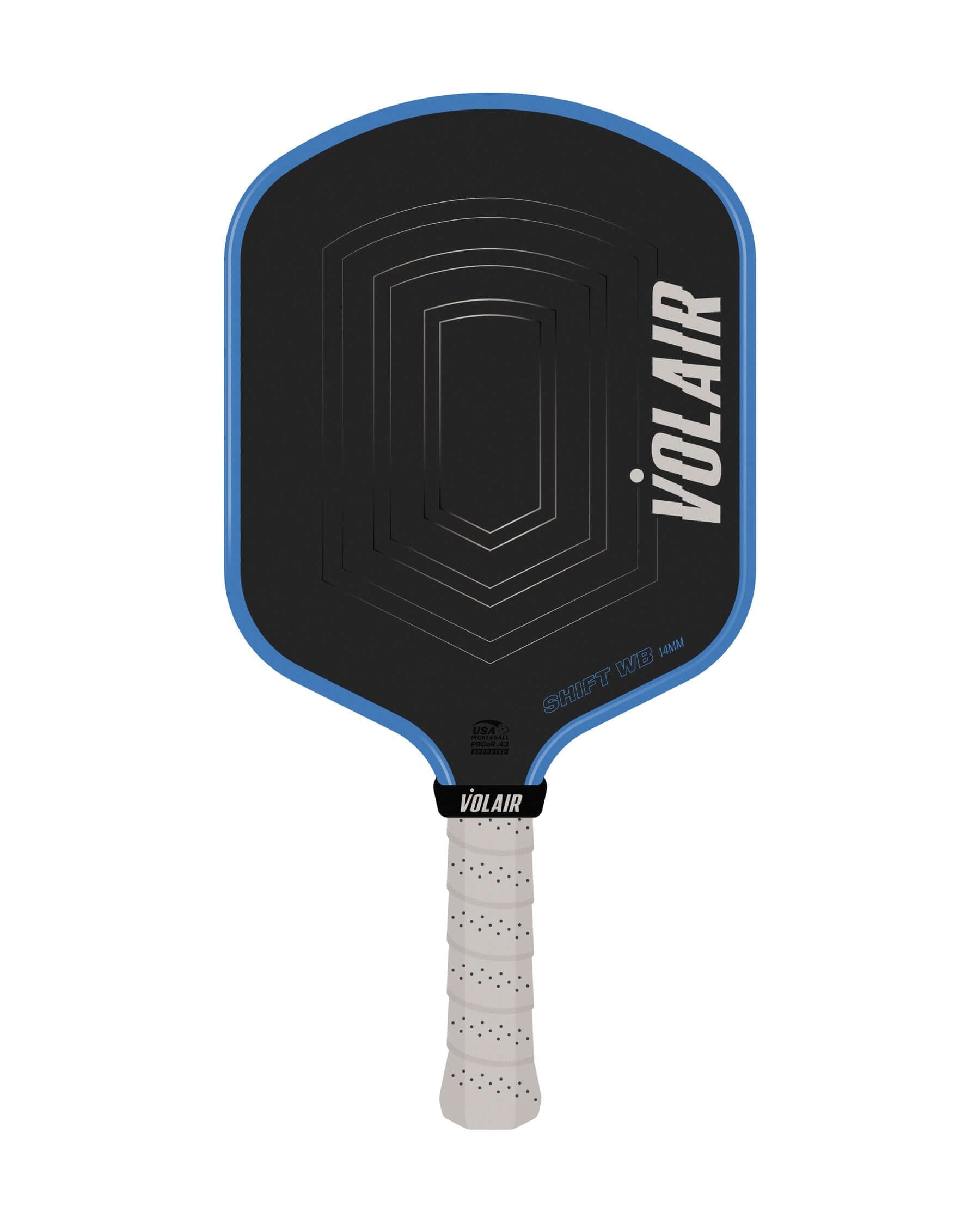 Volair SHIFT WB Pickleball Paddle - 14mm with modern design and textured grip.