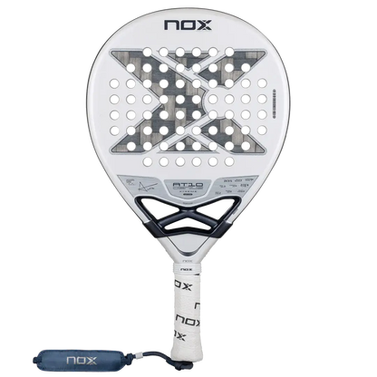 NOX AT10 LUXURY GENIUS 12K ALUM XTREM LITE 2026 BY AGUSTÍN TAPIA padel racket with innovative design and lightweight build.