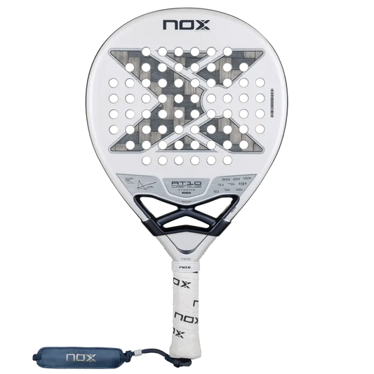 NOX AT10 LUXURY GENIUS 12K ALUM XTREM LITE 2026 BY AGUSTÍN TAPIA padel racket with innovative design and lightweight build.