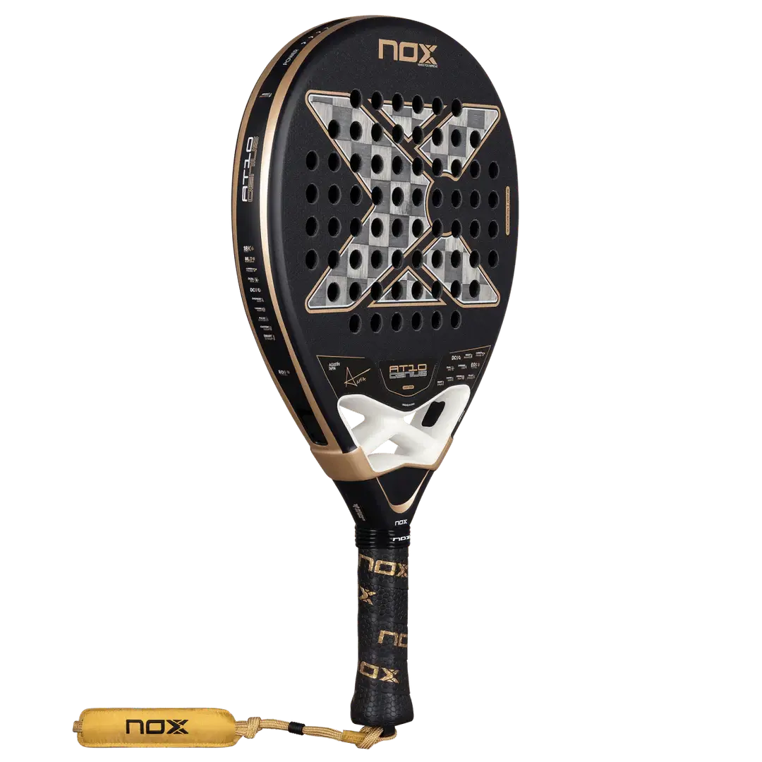 NOX AT10 LUXURY GENIUS 18K ALUM 2026 BY AGUSTÍN TAPIA paddle with innovative design features.