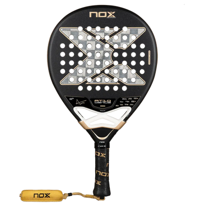 NOX AT10 LUXURY GENIUS 18K ALUM 2026 BY AGUSTÍN TAPIA racket with innovative design and Weight Balance system.