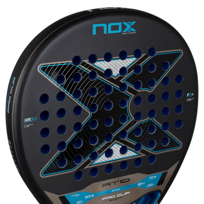 NOX AT10 PRO CUP SOFT BY AGUSTÍN TAPIA close-up showcasing the advanced design and aerodynamics.