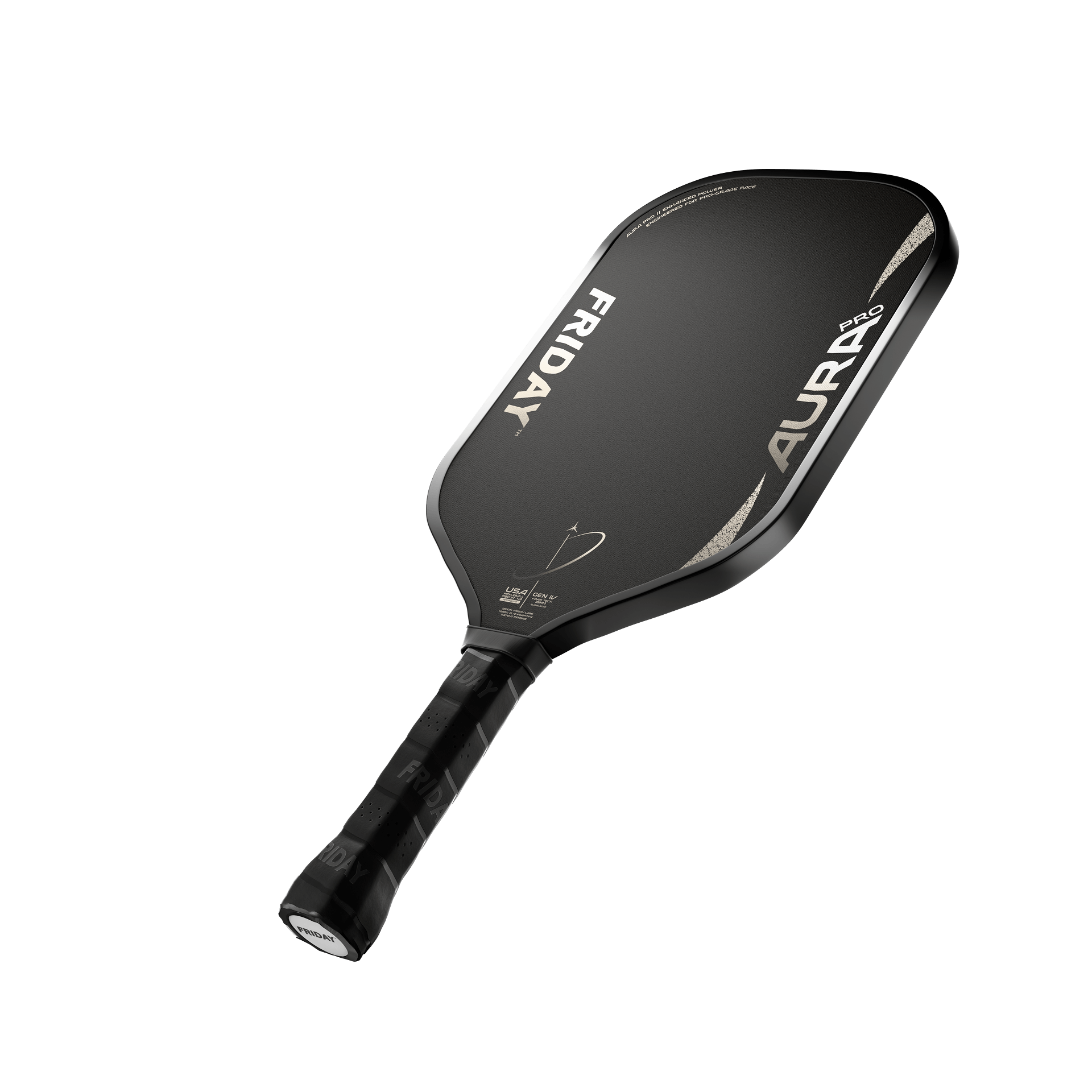 Friday AURA PRO - Elongated paddle with advanced features and durable design.