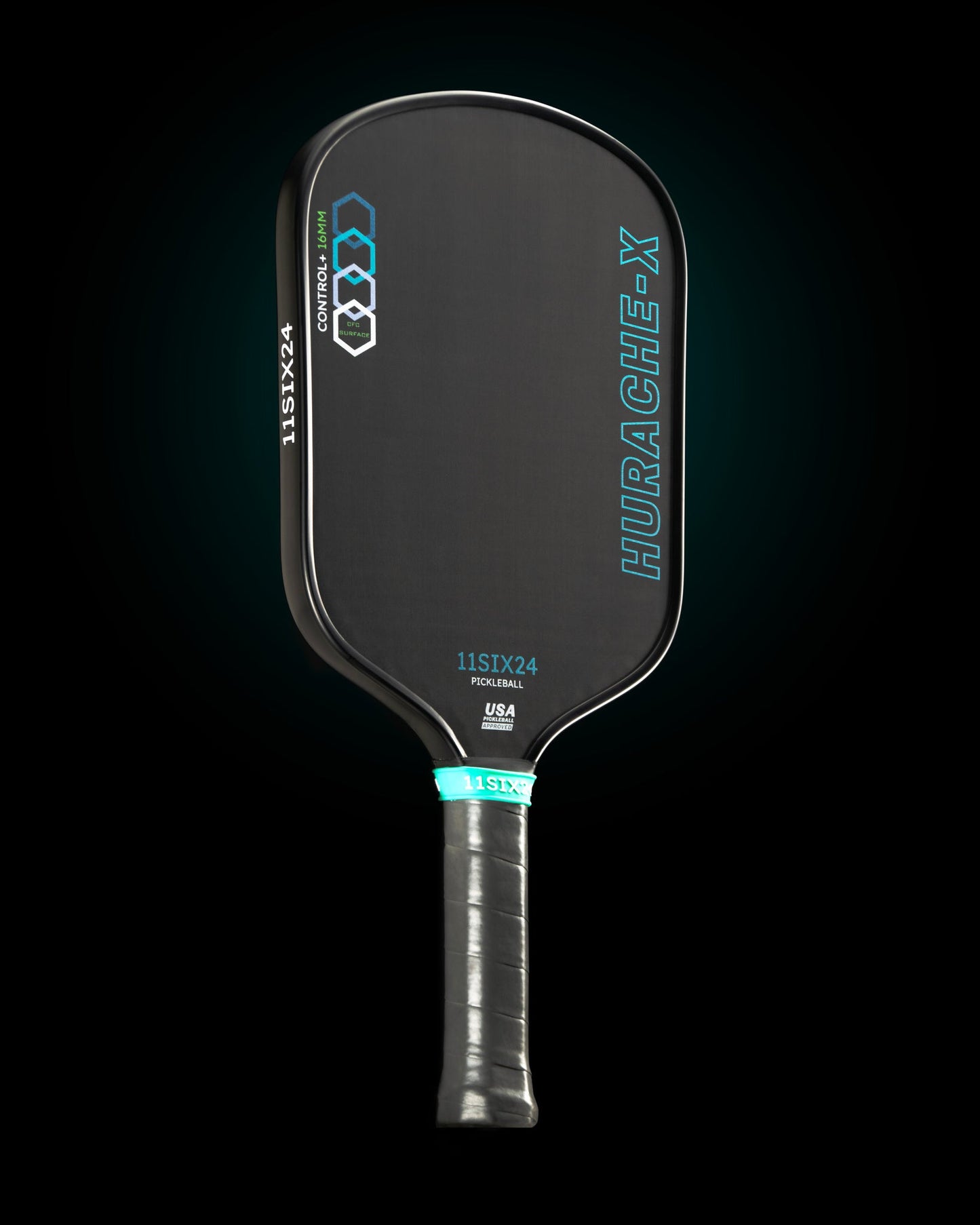 11SIX24 Hurache-X Control+ pickleball paddle with innovative design, pre-order available for enhanced performance on the court.