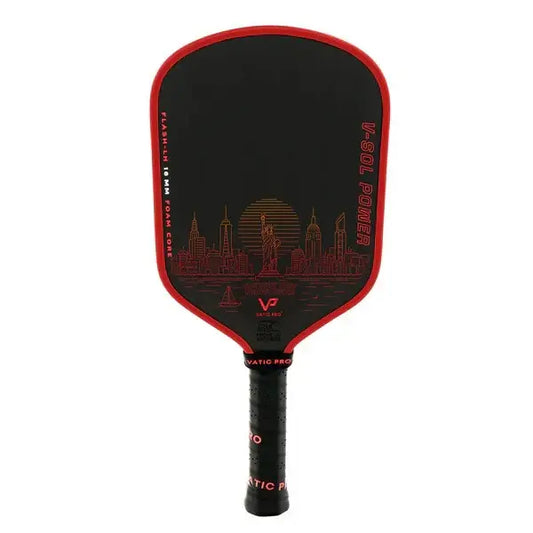 Vatic Pro V-SOL POWER Flash Launch Edition paddle showing sleek design with EPP foam core for optimal performance.