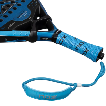 NOX EA10 VENTUS ATTACK 12K XTREM BY EDU ALONSO paddle showing grip design and features.