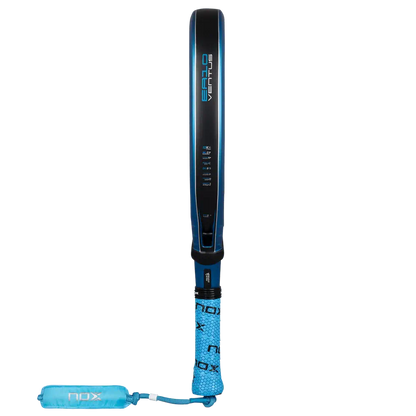 NOX EA10 VENTUS ATTACK 12K XTREM BY EDU ALONSO blue racket with ergonomic design and diamond shape.