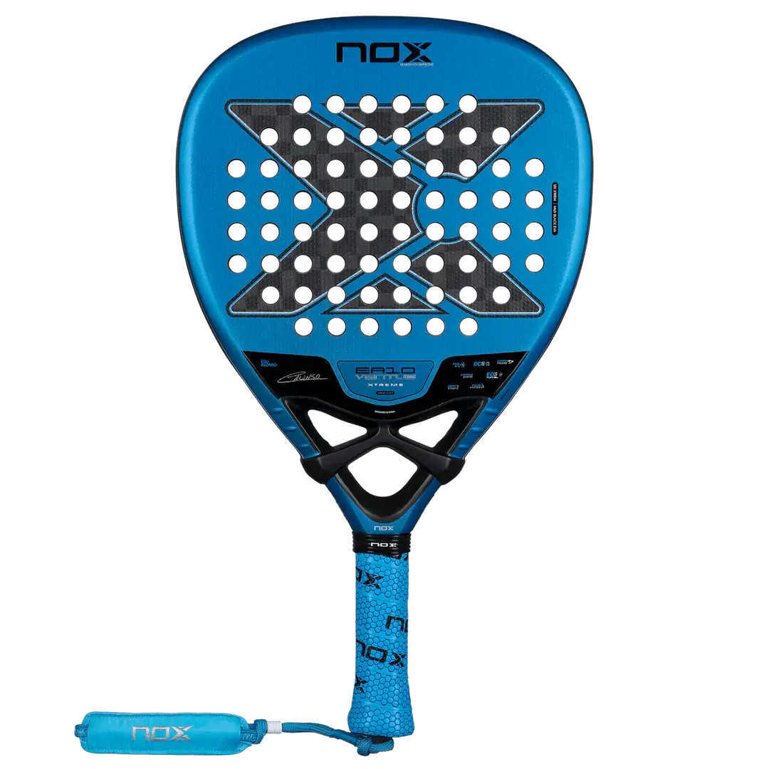NOX EA10 VENTUS ATTACK 12K XTREM BY EDU ALONSO paddle with diamond shape and high attacking balance.