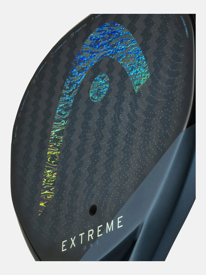 HEAD Extreme One Padel Racquet top view showing the unique design and lightweight features.