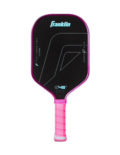 Franklin C45 Parris Todd Paddle Series in pink with a sleek design for ultimate control and performance.