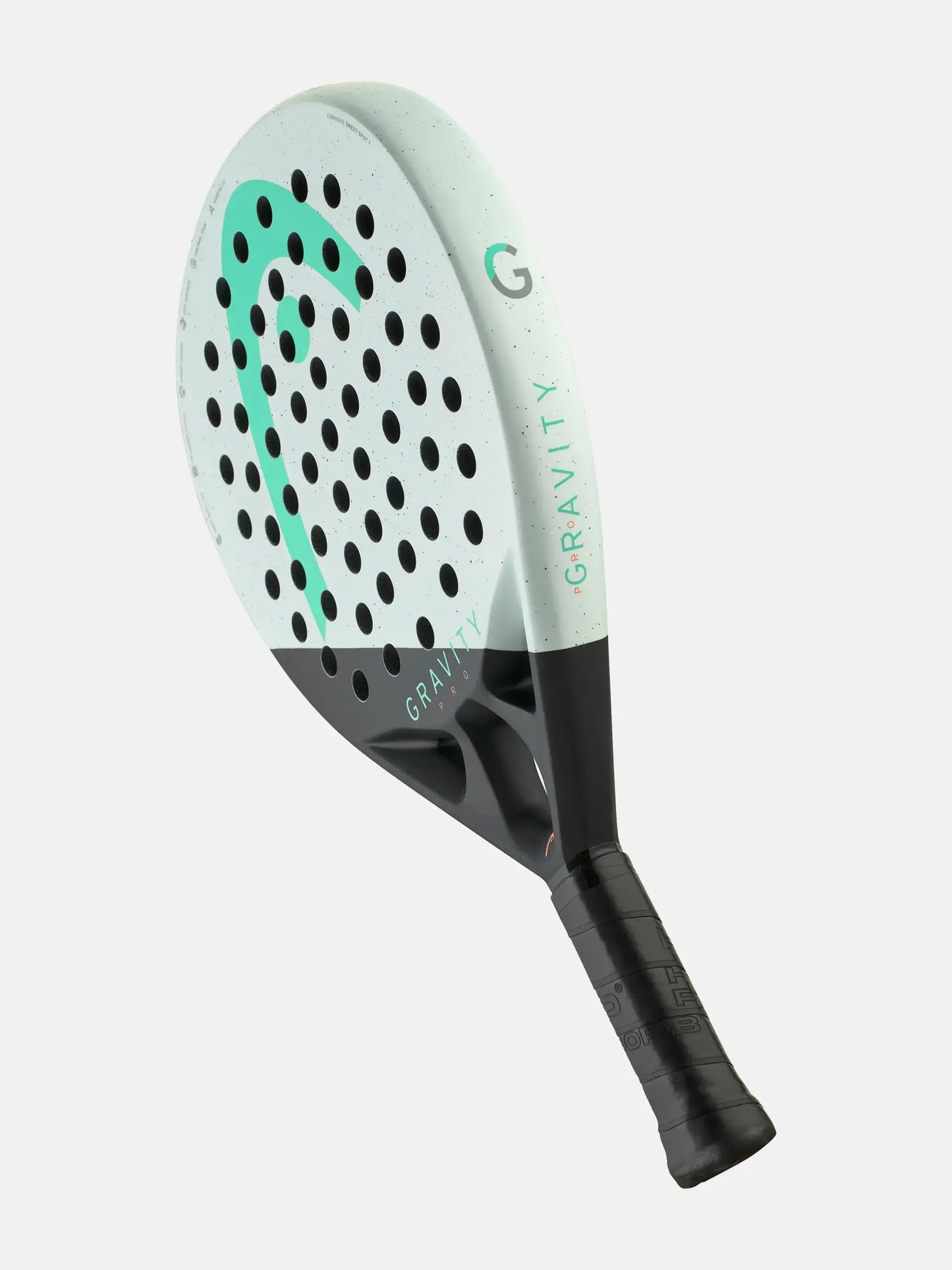 HEAD Gravity Pro Padel Racquet featuring a lightweight design for enhanced control and spin.