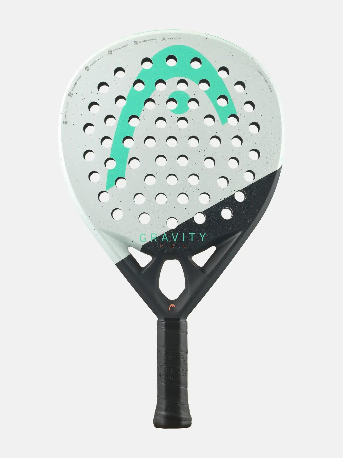 HEAD Gravity Pro Padel Racquet with unique design and control features for tournament players.