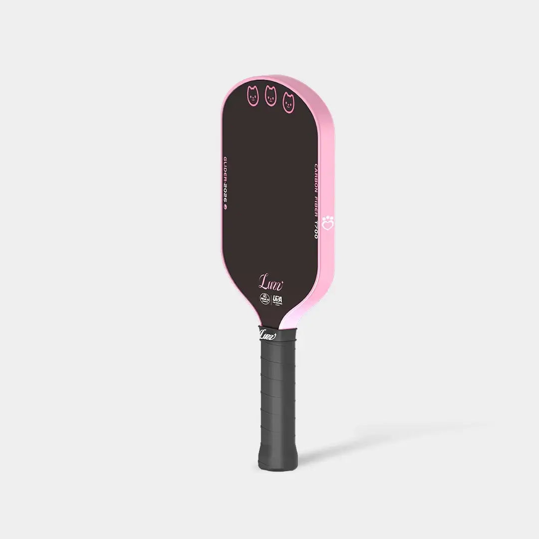 Luzz Gabby's Dollhouse Glider 2026 Hybrid Paddle featuring upgraded aerospace-grade grit for enhanced control.