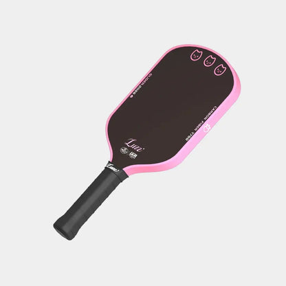 Luzz Gabby's Dollhouse Glider 2026 Hybrid Paddle with a pink and black design, ideal for control and consistency.