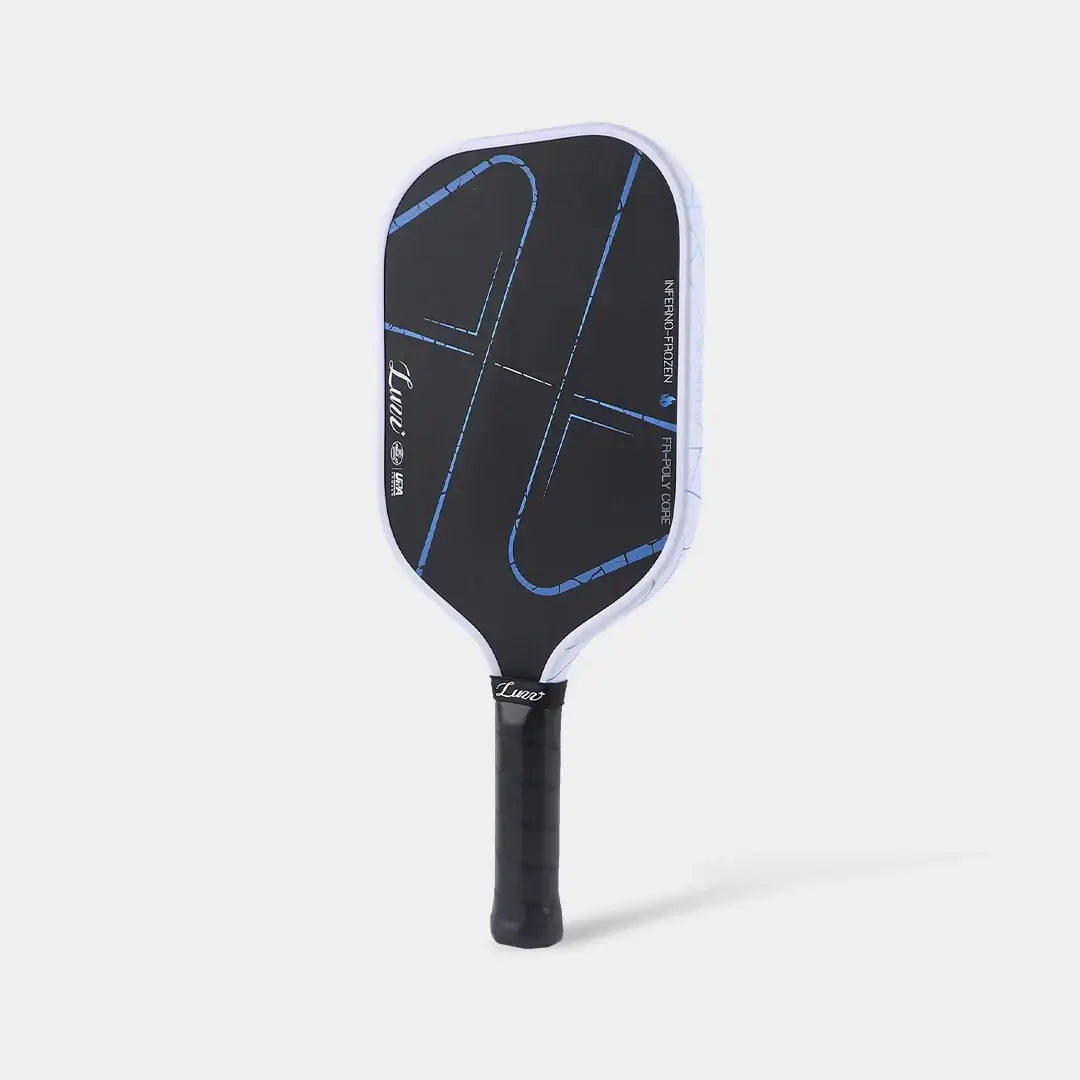 Luzz Inferno Frozen Paddle designed for controlled response and stability in competitive play.