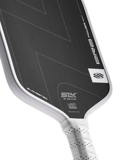 SLK ERA Power elongated pickleball paddle featuring Dynamic Fusion Core for enhanced power and a larger sweet spot.