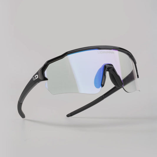 Udrippin "HAVOK" Sunglasses  - Black with photochromic lenses for outdoor activities.