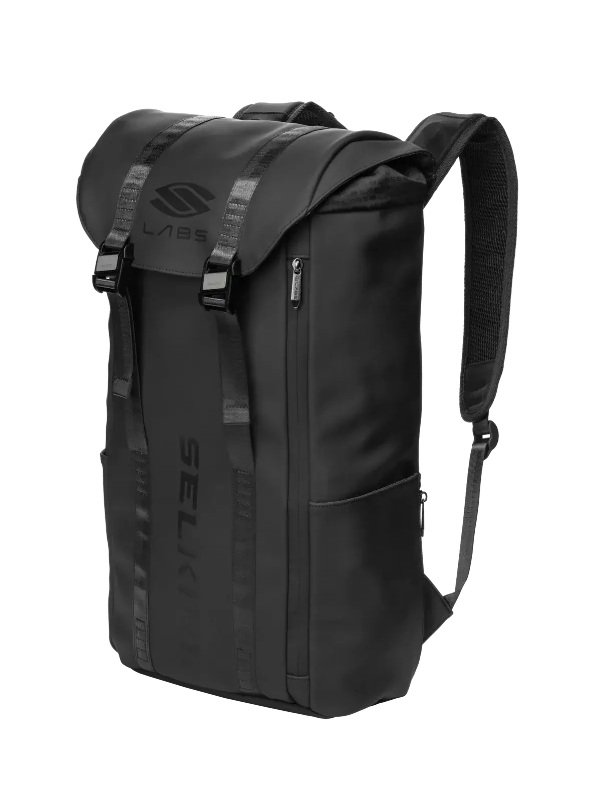 Selkirk LABS Prestige Pickleball Backpack in sleek black design, perfect for carrying pickleball gear.