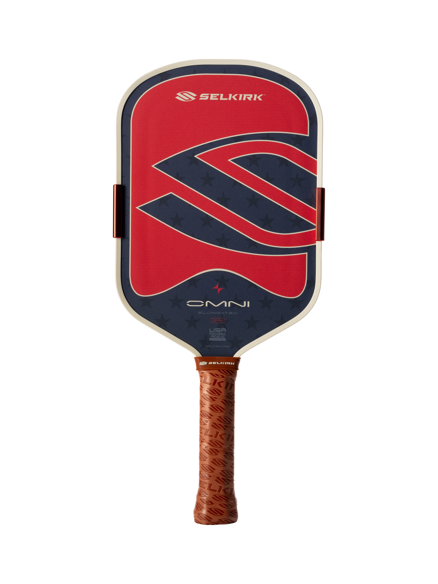 Selkirk OMNI Pickleball Paddle 1776 (Elongated) front view showcasing design and grip.