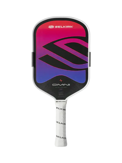 Selkirk OMNI Pickleball Paddle (Elongated) with vibrant design for strategic gameplay.