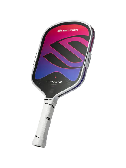Selkirk OMNI Pickleball Paddle (Wide Body) with vibrant colors and modern design for versatile gameplay.