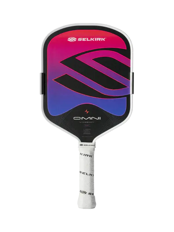 Selkirk OMNI Pickleball Paddle (Wide Body) featuring a vibrant design for all-court play.
