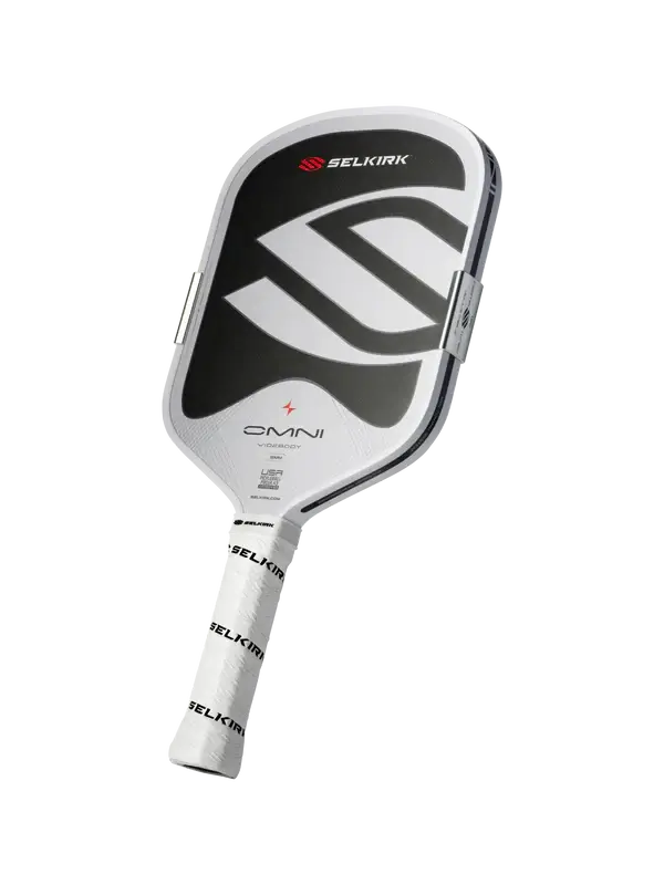 Selkirk OMNI Pickleball Paddle (Wide Body) featuring modern design and ergonomic grip, perfect for all-court play.