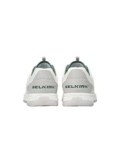 Back view of Selkirk Sport Legacy Pro Men's Pickleball Shoe with InfiniGrip, showcasing retro-inspired design.
