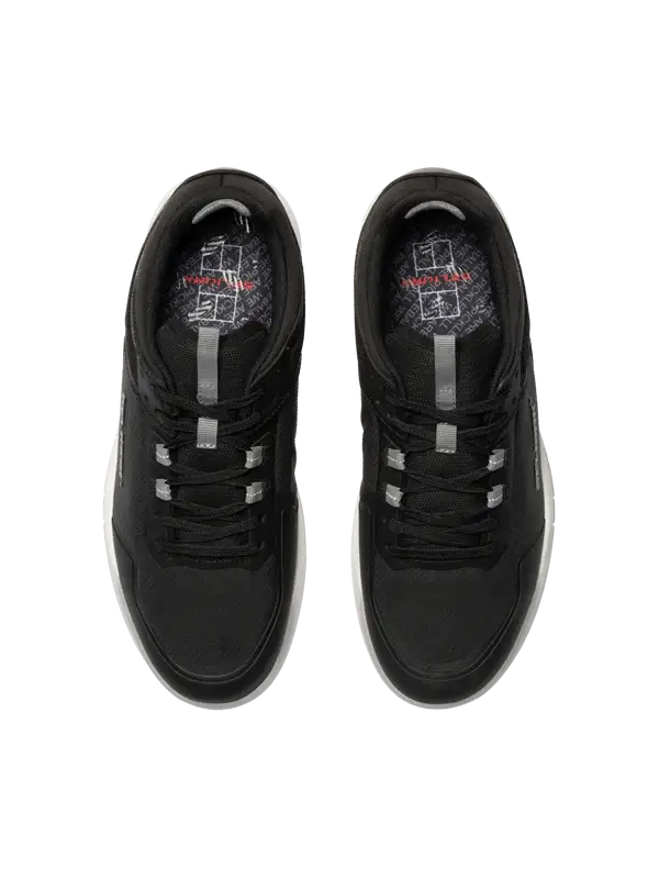 Selkirk Sport Legacy Pro Men's Pickleball Shoe with InfiniGrip - top view showing black design and modern features.