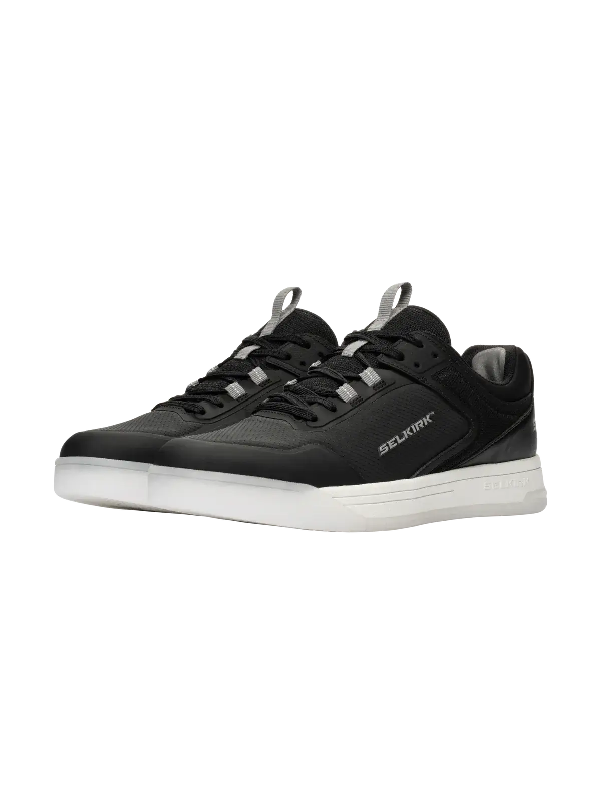 Selkirk Sport Legacy Pro Men's Pickleball Shoe with InfiniGrip in black with sleek design and performance features.