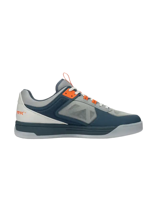 Selkirk Sport Legacy Pro Men's Pickleball Shoe with InfiniGrip side view in blue and gray colorway