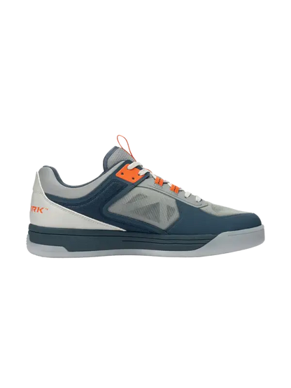 Selkirk Sport Legacy Pro Men's Pickleball Shoe with InfiniGrip side view in blue and gray colorway