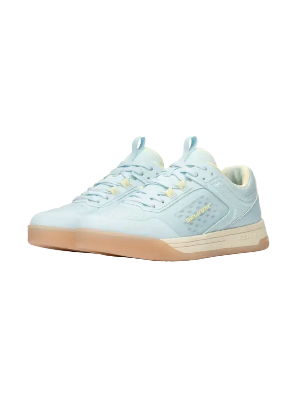 Selkirk Sport Legacy Pro Women's Pickleball Shoe with InfiniGrip in light blue color.