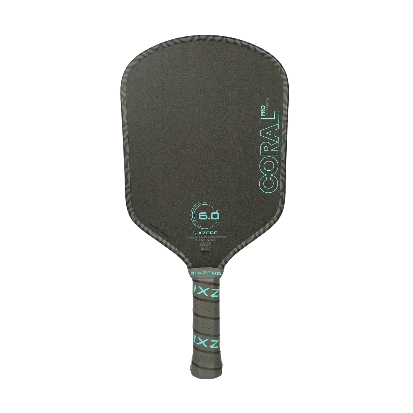 Six Zero Coral Pro 16mm paddle showcasing the advanced design and durable materials for enhanced performance.