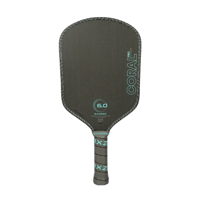 Six Zero Coral Pro 16mm paddle showcasing the advanced design and durable materials for enhanced performance.