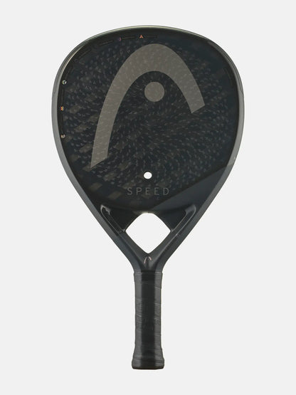 HEAD Speed One Padel Racquet with teardrop shape and unique one-hole design for advanced players.